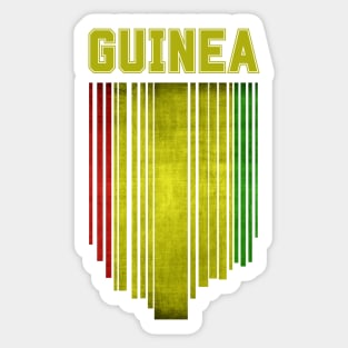 Guinea flag, Guinean flag Sticker